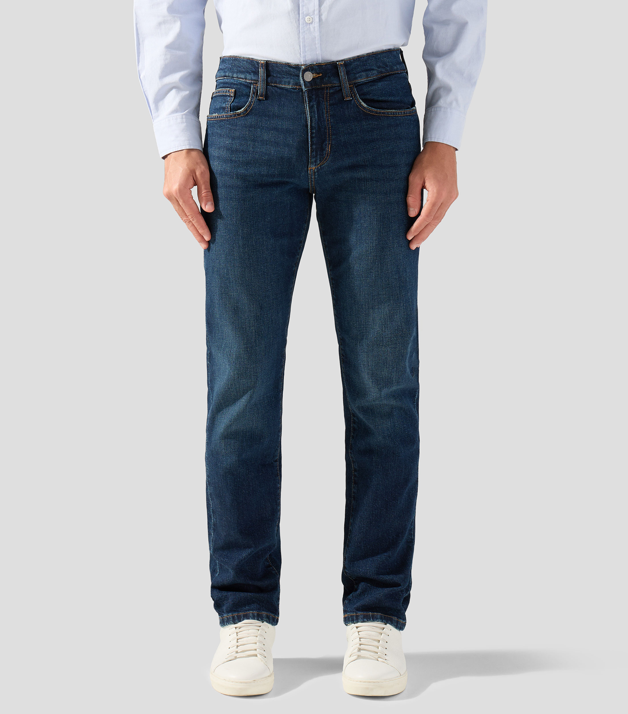 Jeans de corte straight Hombre
